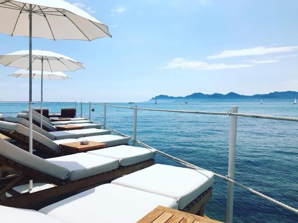 Superbe Appartement Avec Terrasse 1Mn Des Plages De La Croisette Cannes Esterno foto