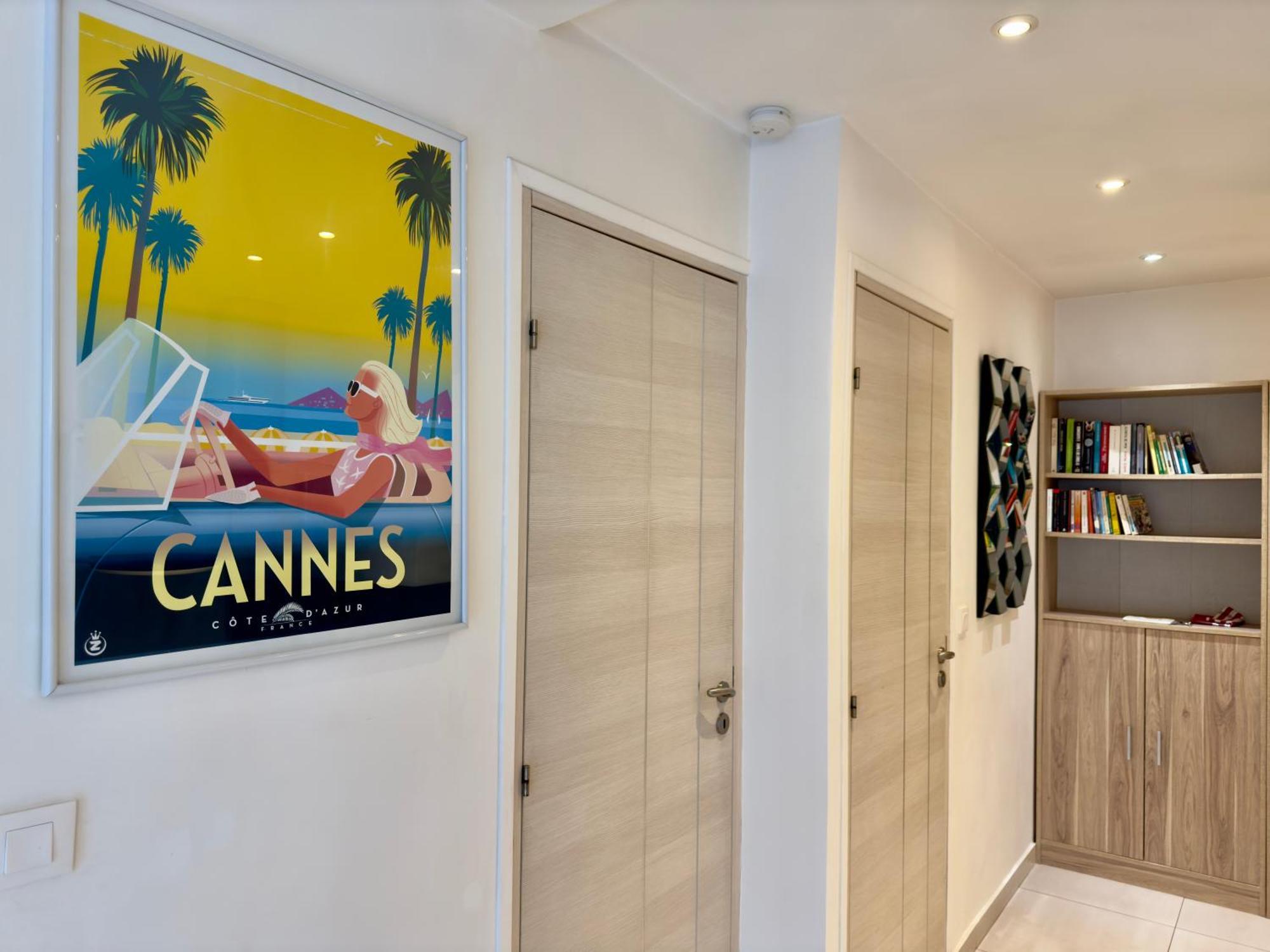 Superbe Appartement Avec Terrasse 1Mn Des Plages De La Croisette Cannes Esterno foto