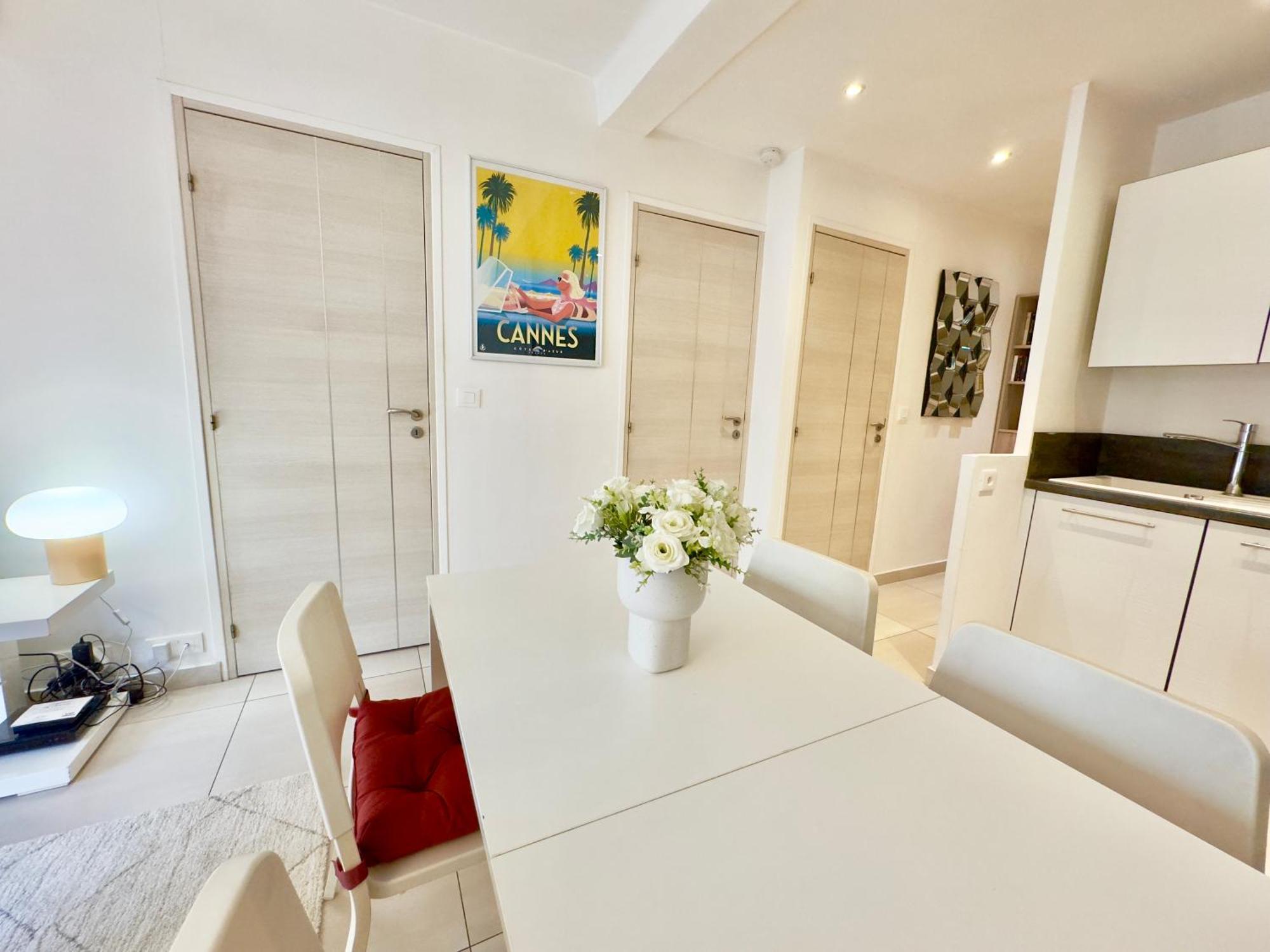 Superbe Appartement Avec Terrasse 1Mn Des Plages De La Croisette Cannes Esterno foto