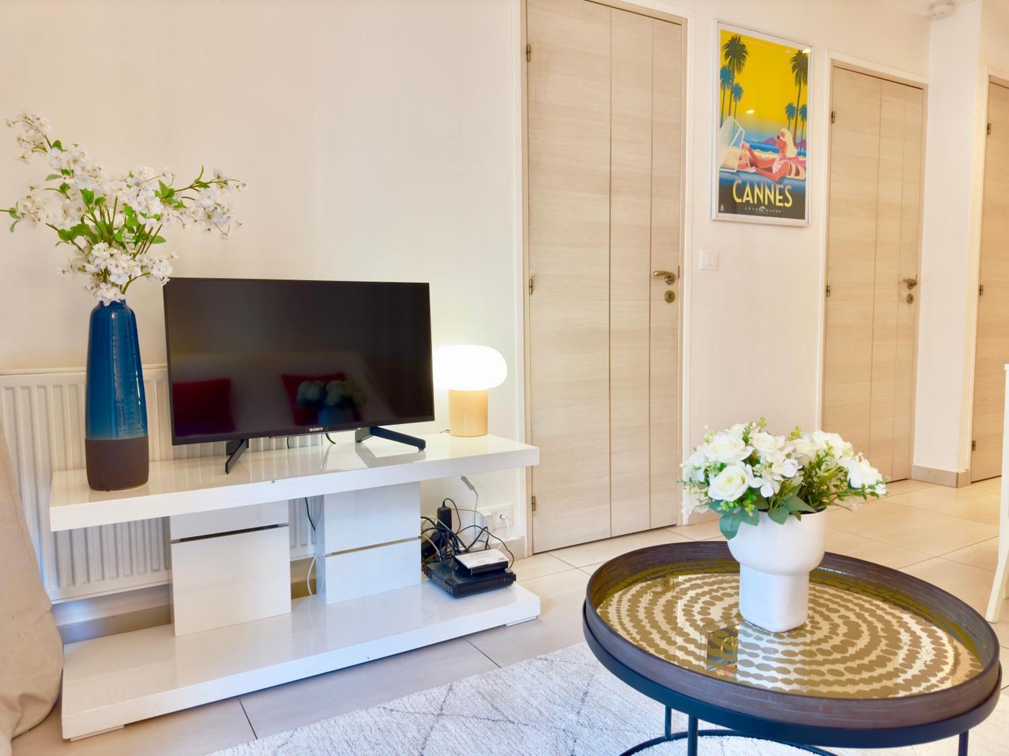 Superbe Appartement Avec Terrasse 1Mn Des Plages De La Croisette Cannes Esterno foto