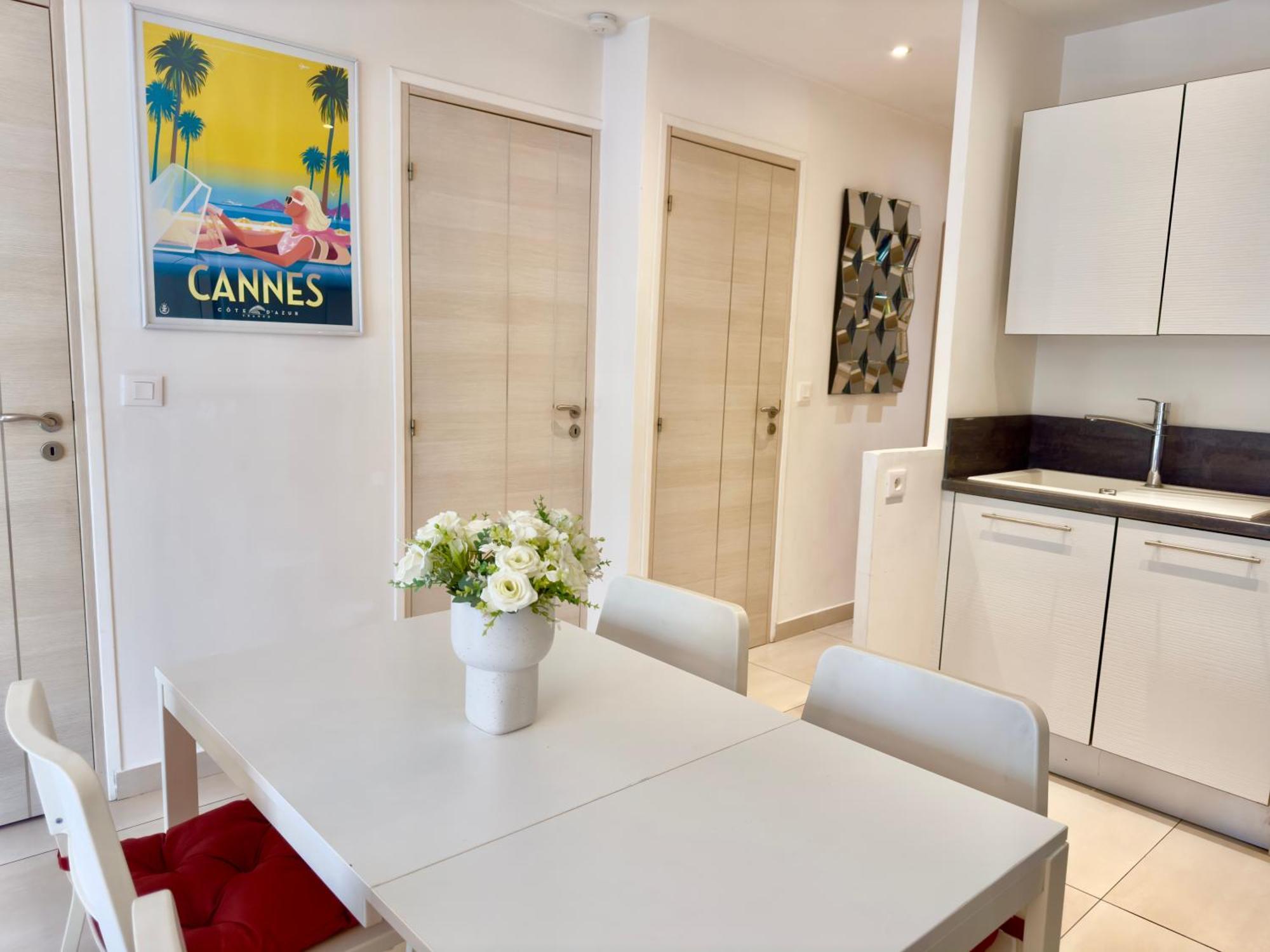 Superbe Appartement Avec Terrasse 1Mn Des Plages De La Croisette Cannes Esterno foto